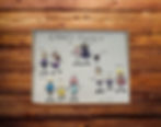 Thumbnail: XL - Xtra large Family portraits 30x43 cm - 6 to 15 persons