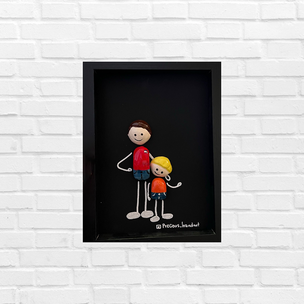 Thumbnail: Small portraite/frame - 1 or 2 persons 12.8x17.8cm