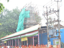 Fire mishap at Sai Baba temple