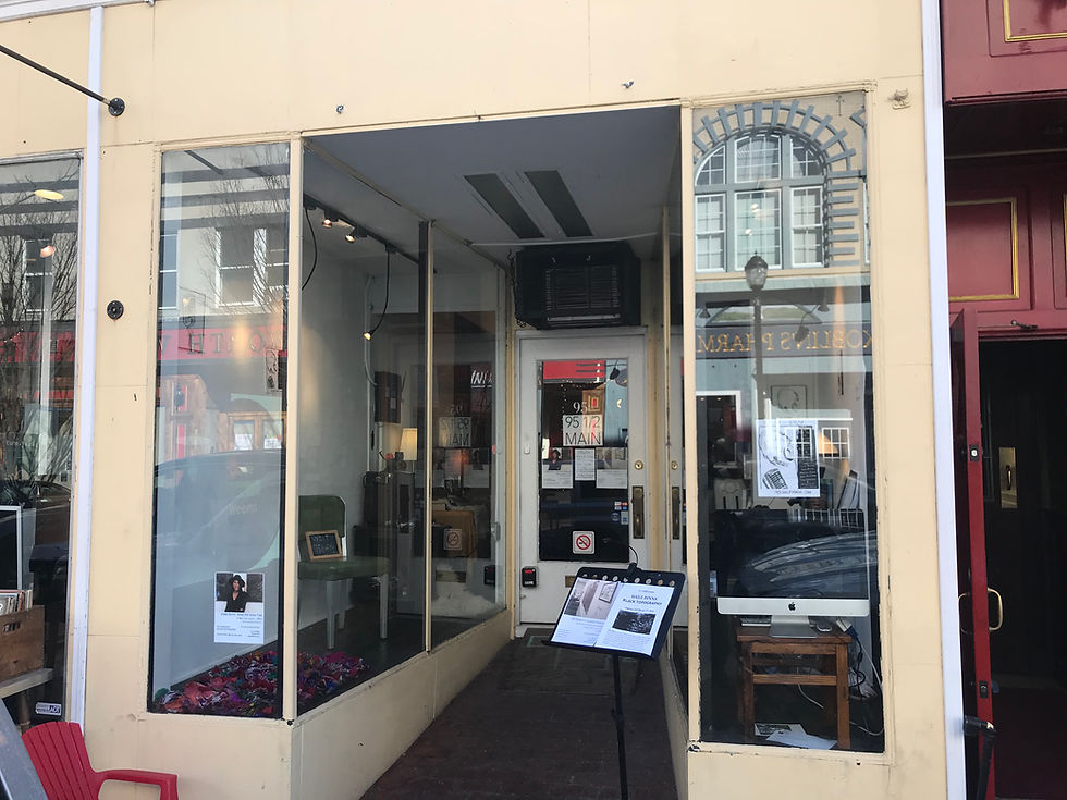 Outside 95 1/2 Main Street.