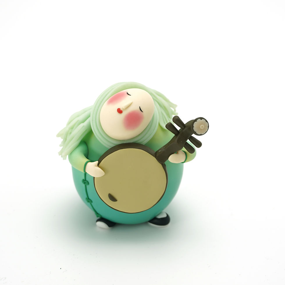 Thumbnail: Polymer Clay丨Handcrafted 'An' (S)