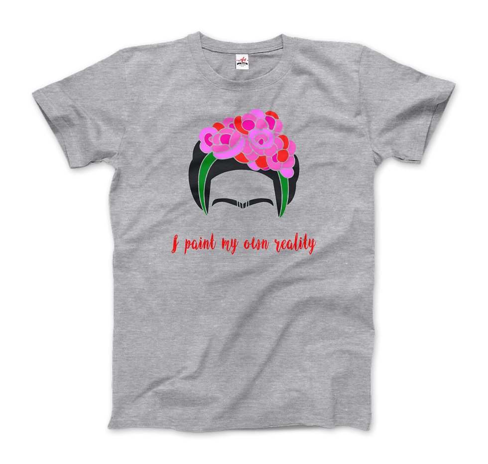 Thumbnail: Frida Kahlo - I Paint My Own Reality - Quote T-Shirt