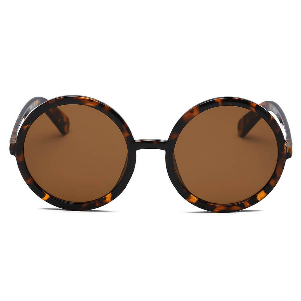 Thumbnail: INDIANA | S1074 - Women Round Oversize Sunglasses