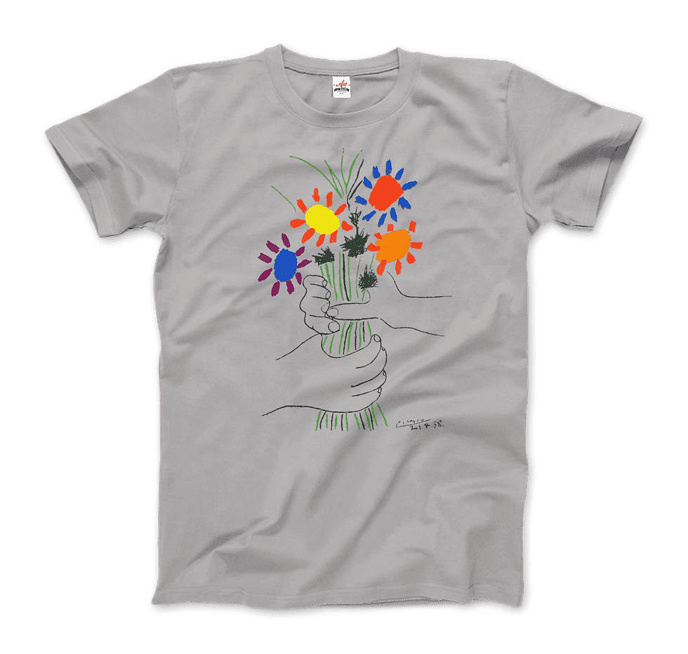 Thumbnail: Pablo Picasso Bouquet of Peace 1958 Artwork T-Shirt