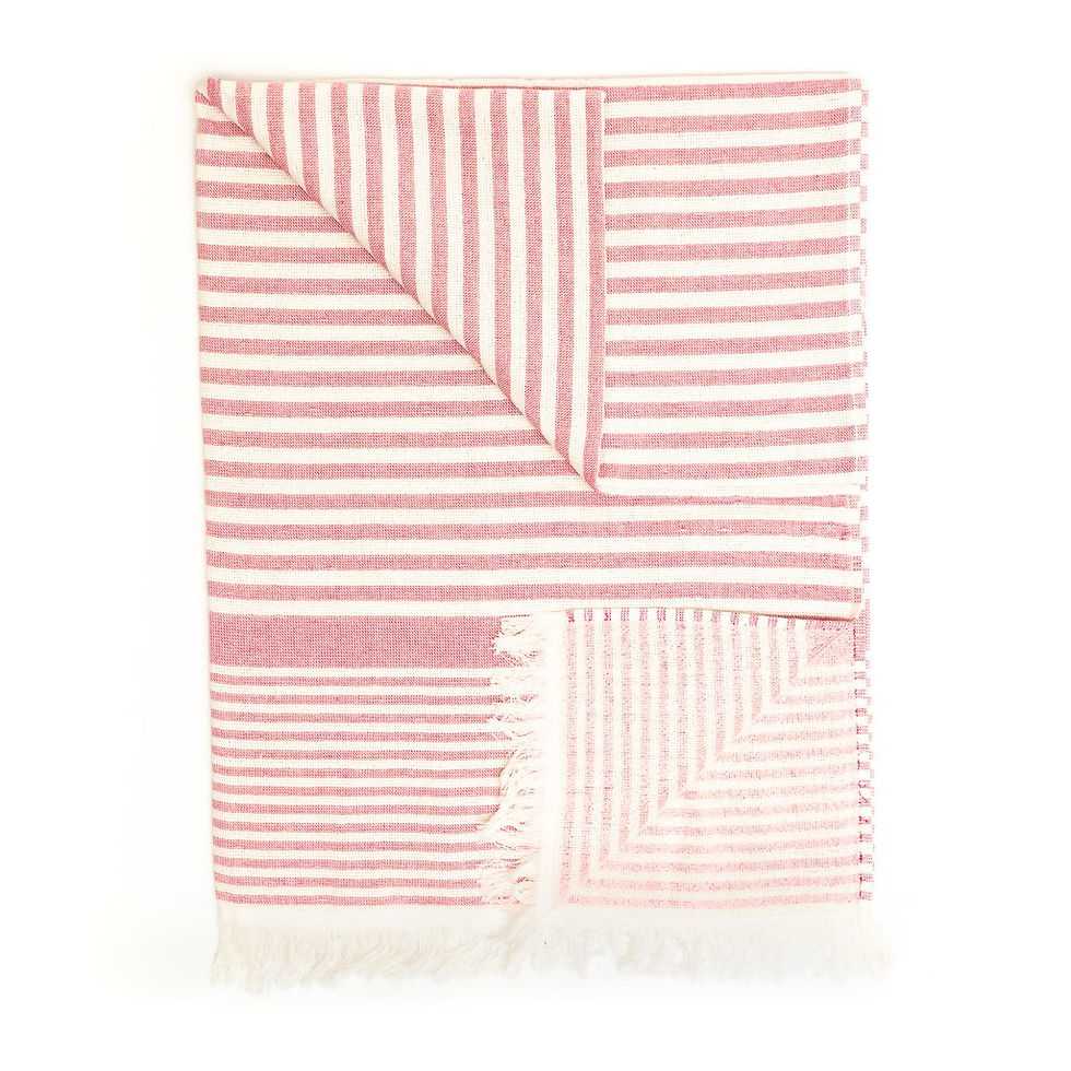 Thumbnail: Andulus Peshtemal Pure Cotton Beach Towel