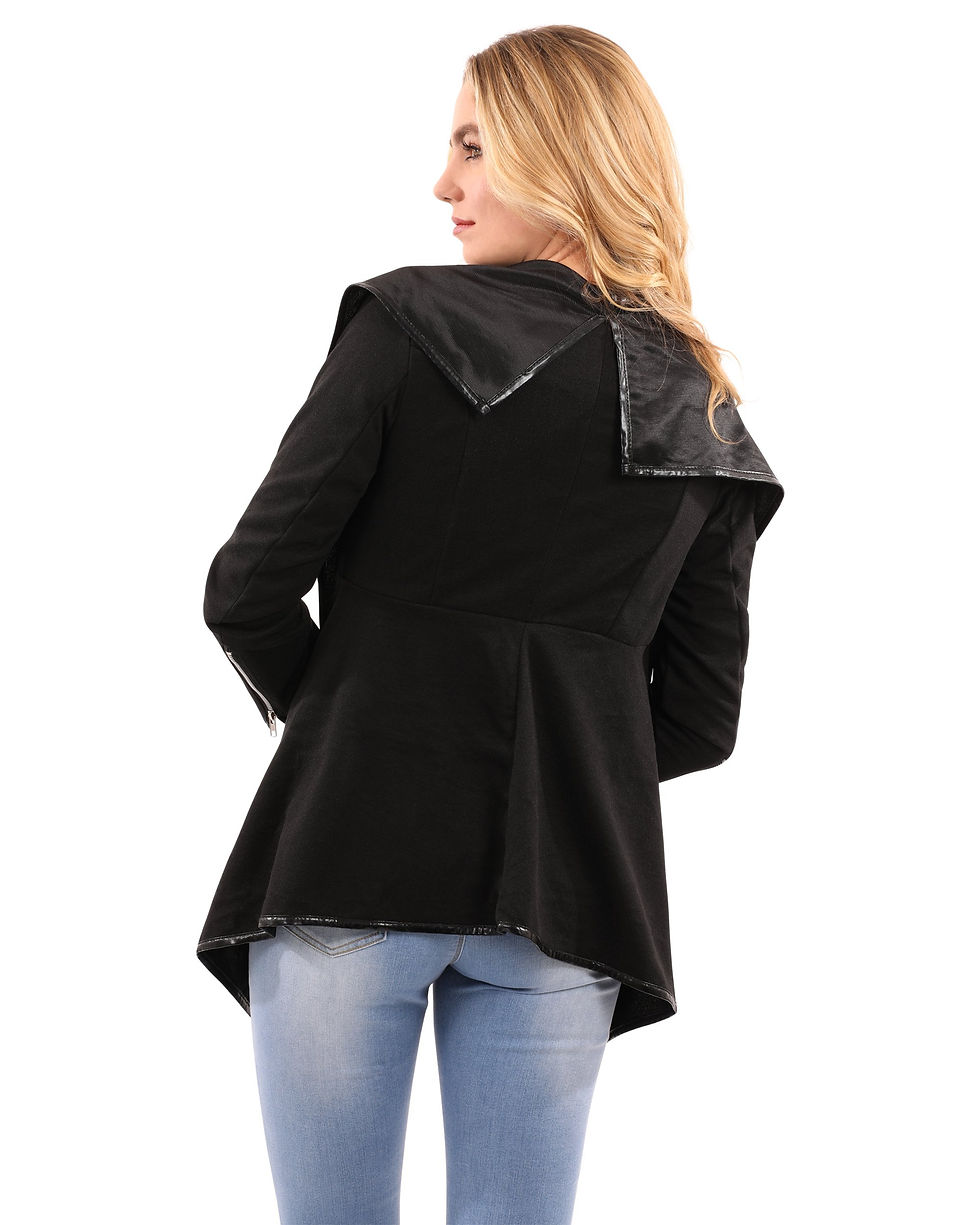 Thumbnail: Bowmont Drape Collar Jacket