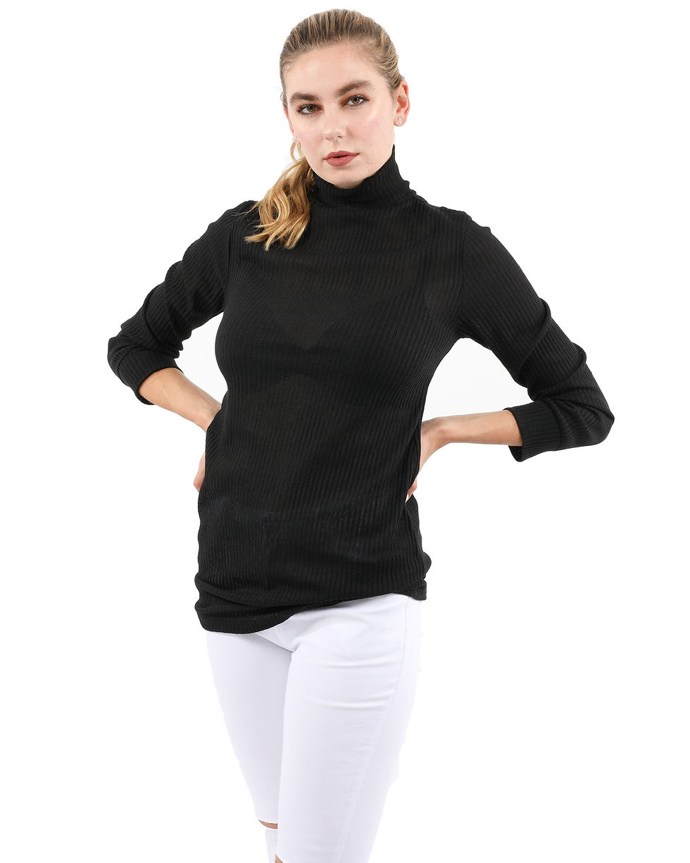 Thumbnail: Java Ribbed Turtleneck Top