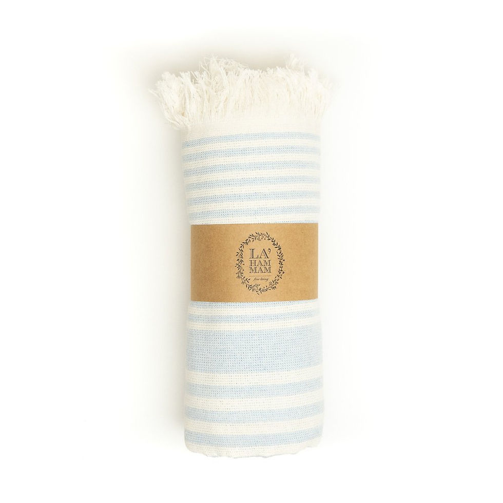 Thumbnail: Andulus Peshtemal Pure Cotton Beach Towel