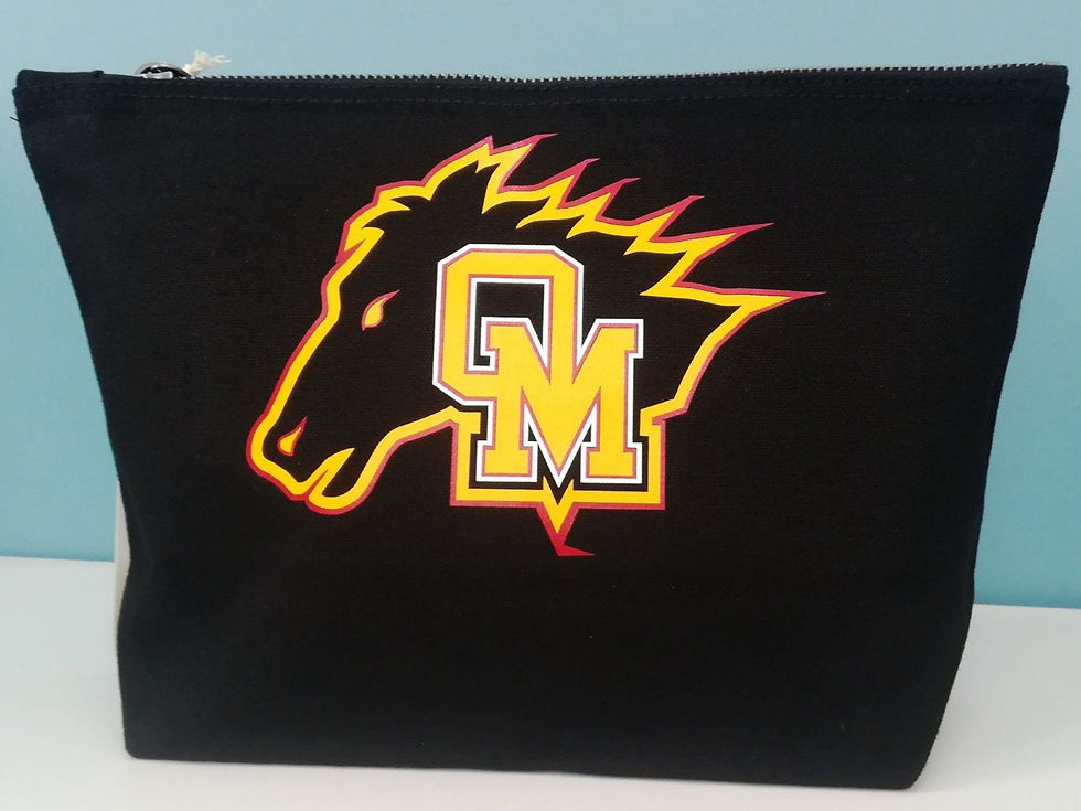 Miniatyrbild: Personalized makeup bags with your custom small business logo, Corporate gifts 