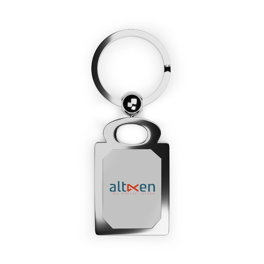 Rectangle Photo Keyring