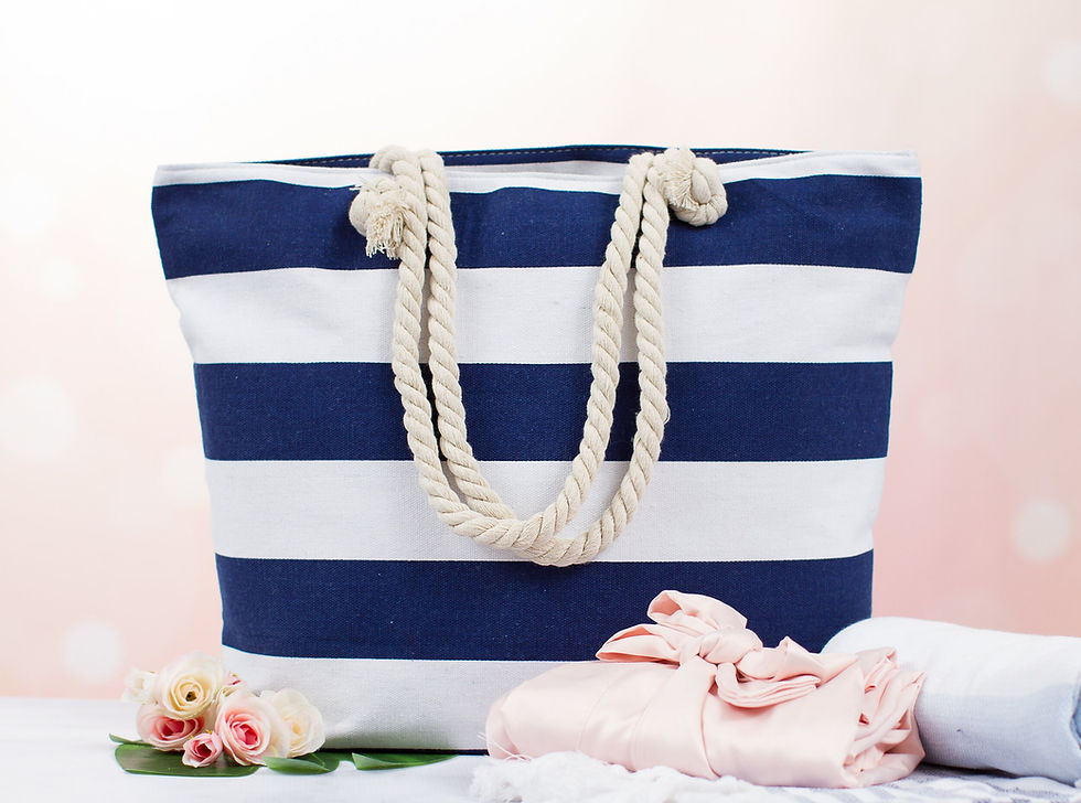 Miniaturbild: Altxen Monogrammed Beach Tote Bag