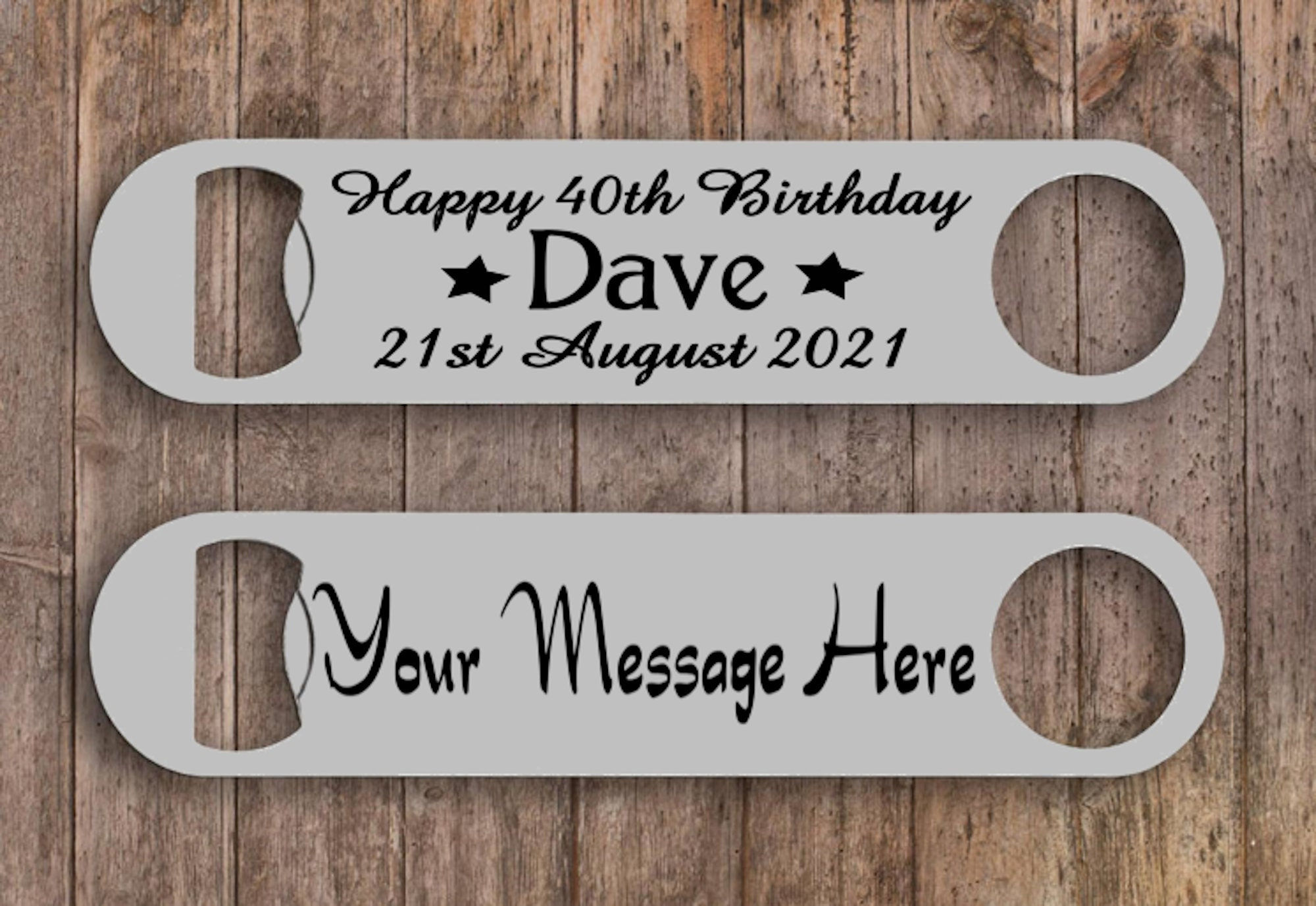 Personalised Bottle Opener- Promotional Gift