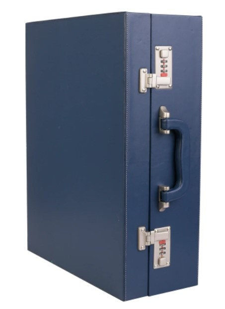 Miniaturbild: Leatherette Briefcase Bar Set | Portable Bar Set | Travel Bar Set | Bar Tool Se