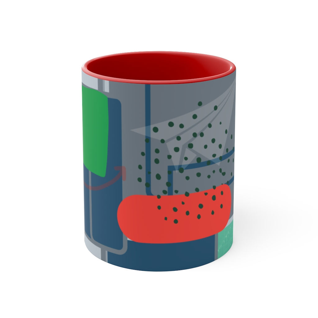 Accent Coffee Mug, 11oz