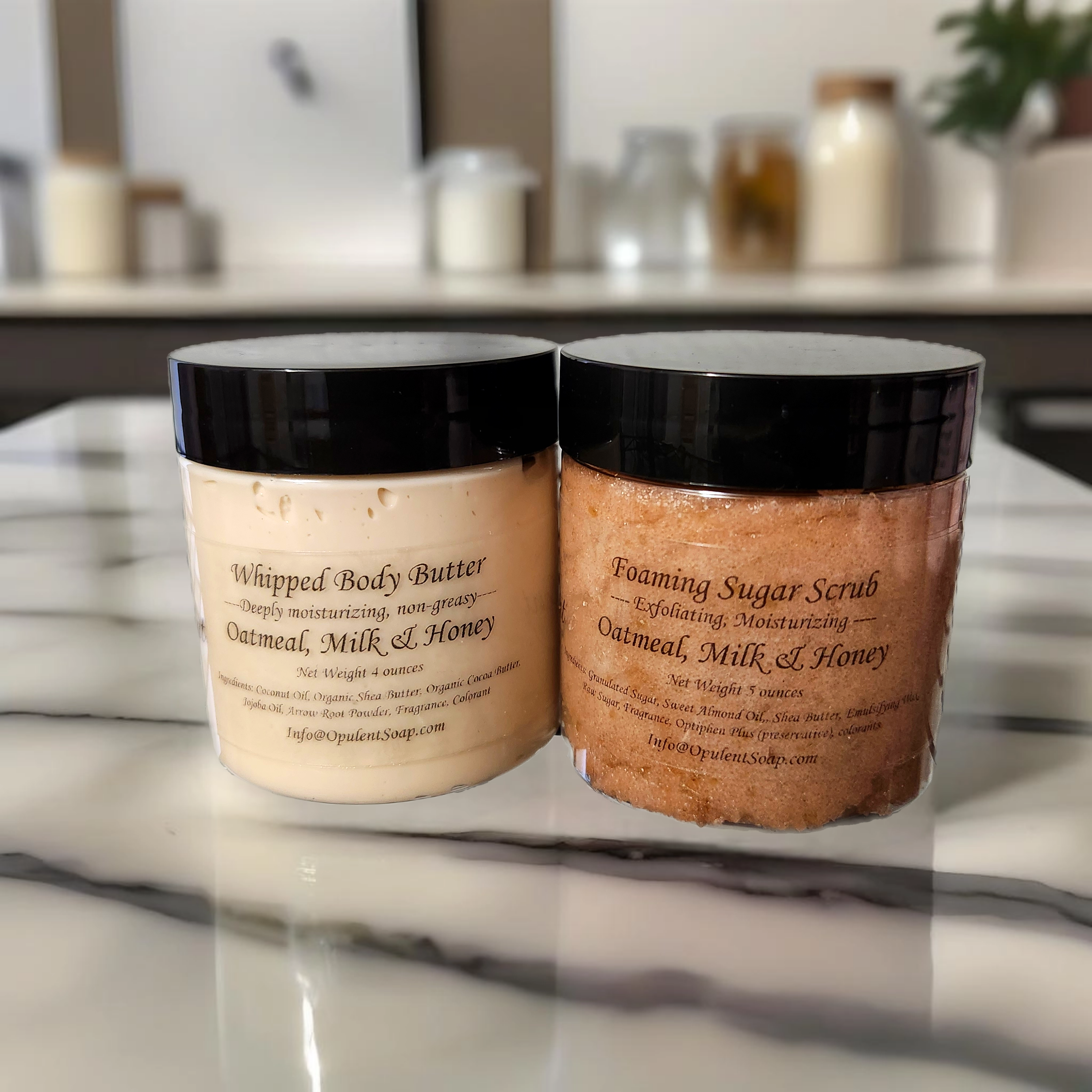 Oatmeal, Milk & Honey Body Butter/Sugar Scrub