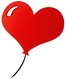 Balloon filled with love and compassion