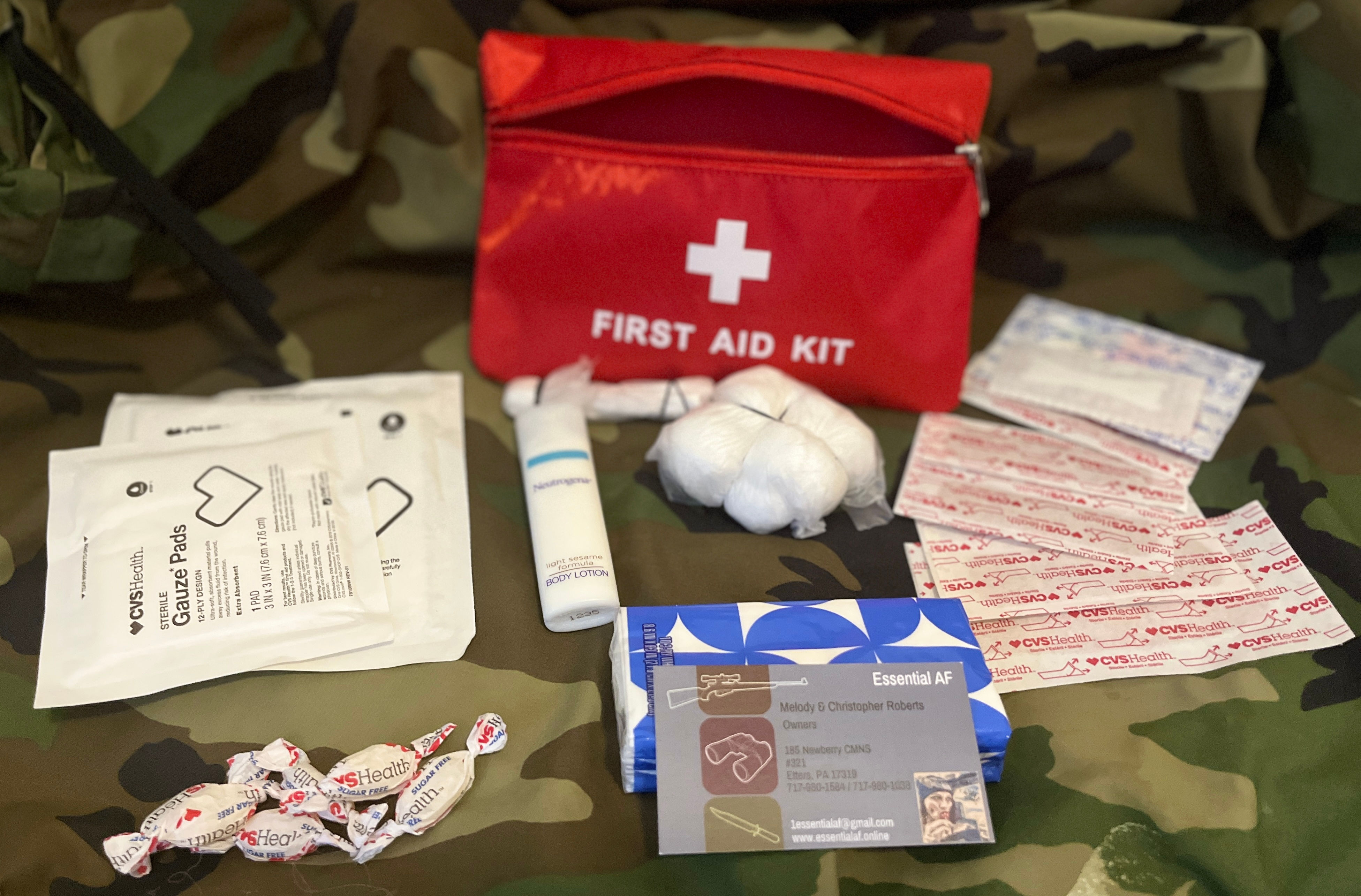 40 piece first aid kit