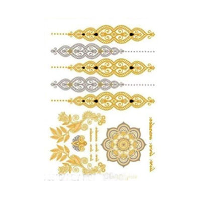 henna2 tattoo |קעקועי זהב דמוי חינה