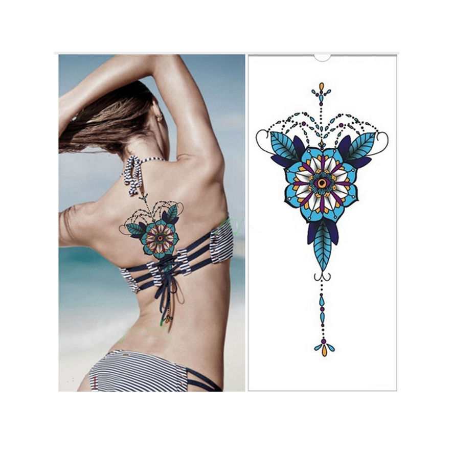 Blue flower mandala / מנדלה פרח תכלת