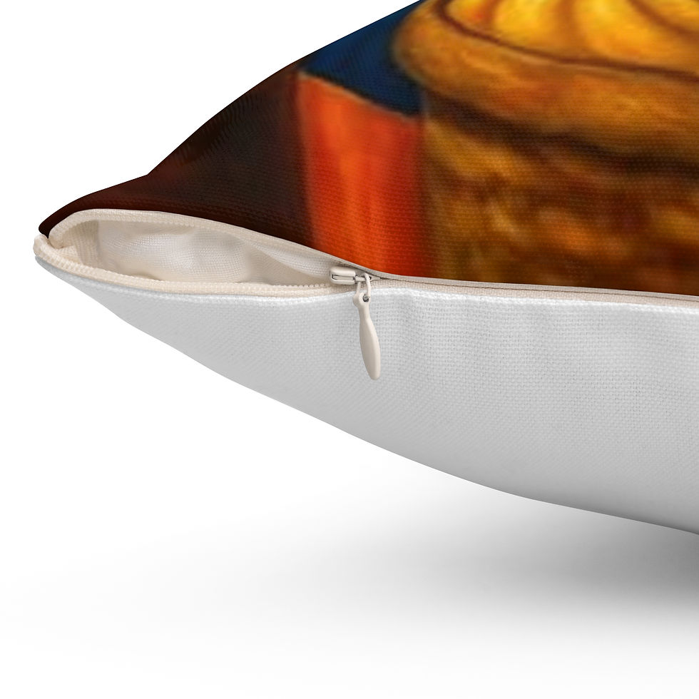 Thumbnail: "Ayiti Cheri" Spun Polyester Square Pillow