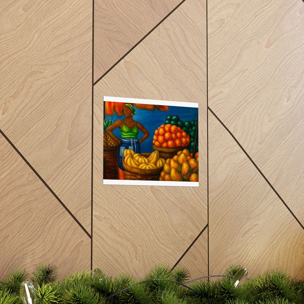 Thumbnail: "Ayiti Cheri" Matte Horizontal Posters