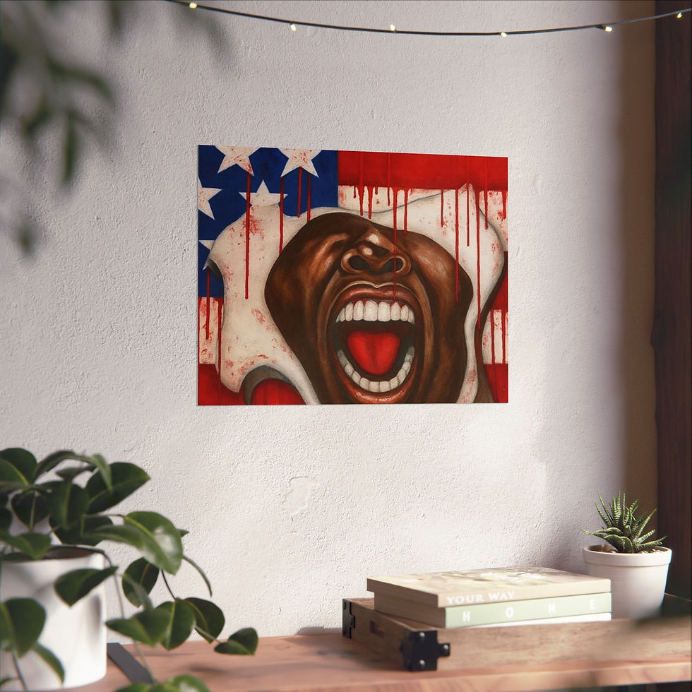 Thumbnail: "This is Ahmerika" Premium Matte horizontal posters