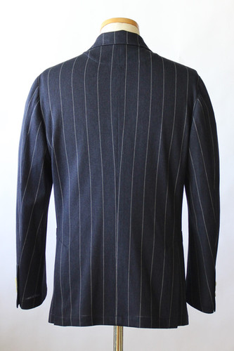 ウールシルク ニットジャケット／ストライプ | DbyD*Syoukei