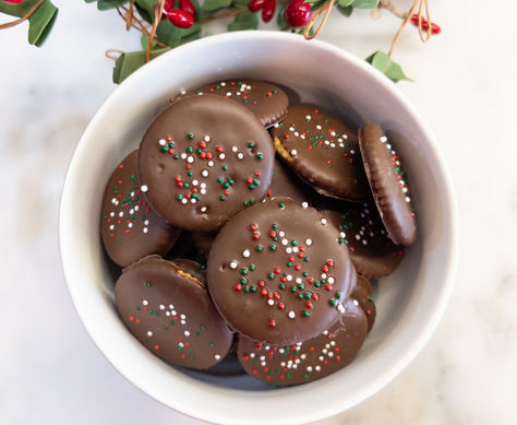 Homemade Ritz Cracker Thin Mints