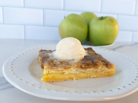 Creamy Apple Squares Recipe