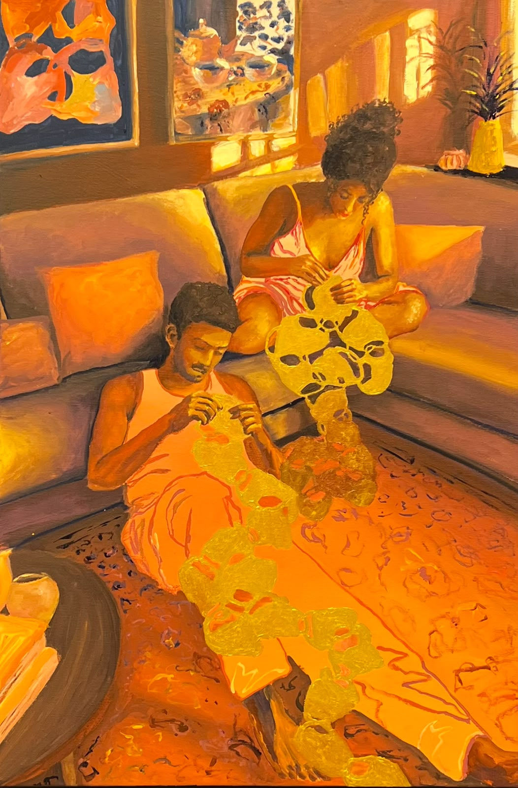 "Desatando nós" (60 x 40cm)