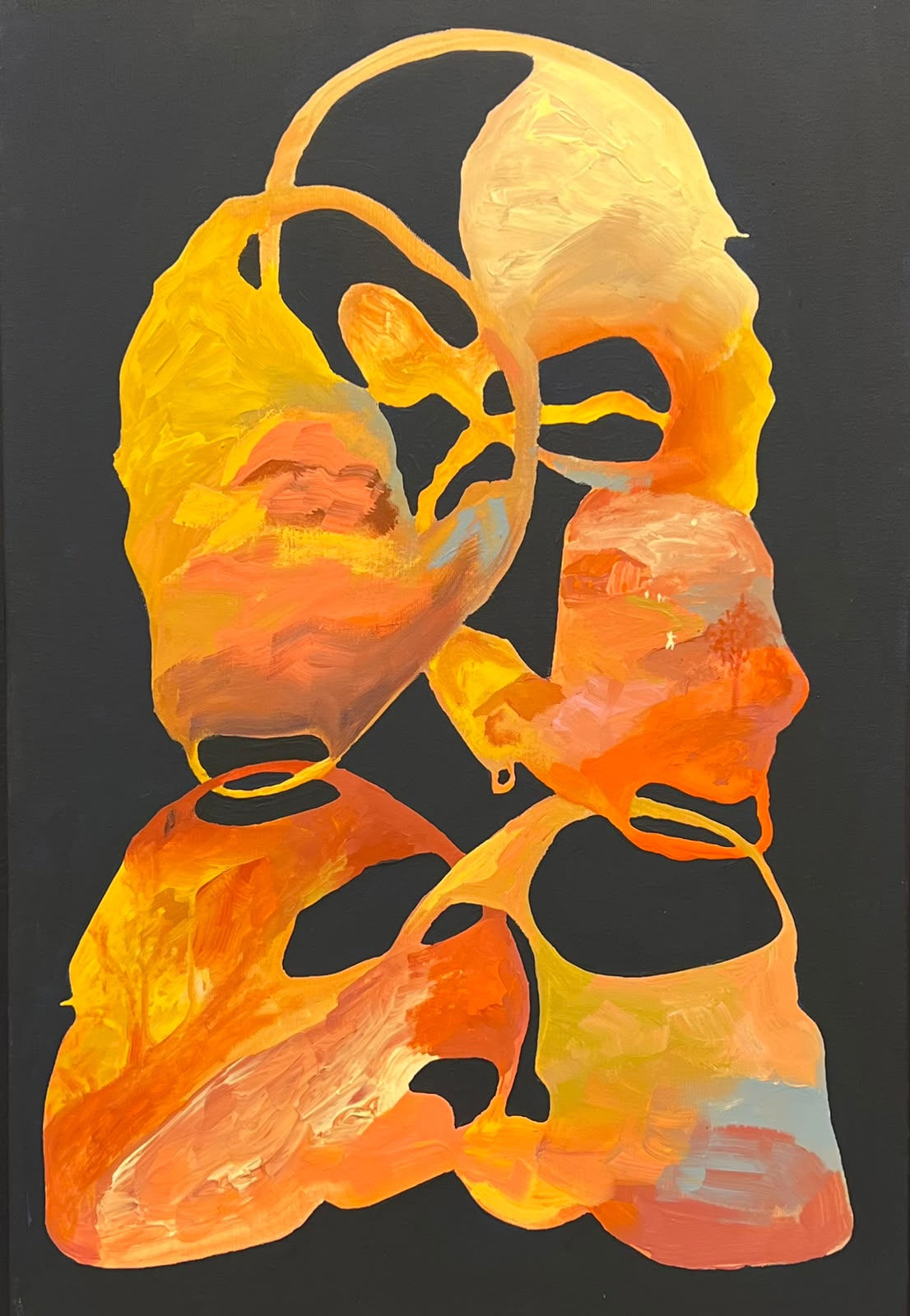 "Encontros" (60 x 40cm)