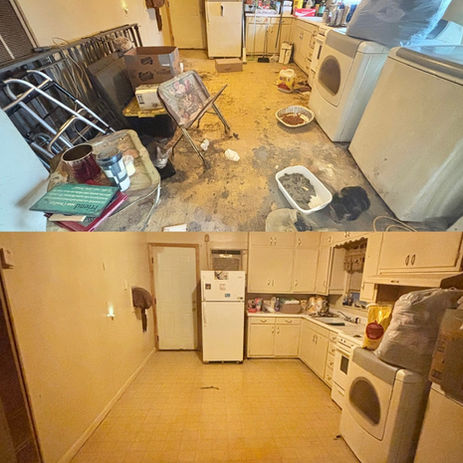 Property clean out and junk removal with deep cleaning in Edmond, OK