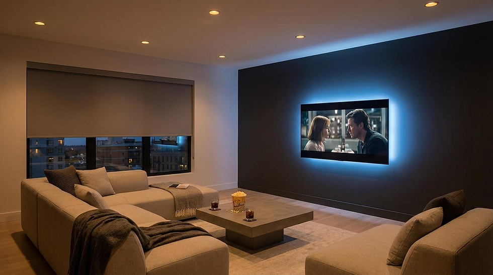 Creating 'Scenes' with Smart Lighting.