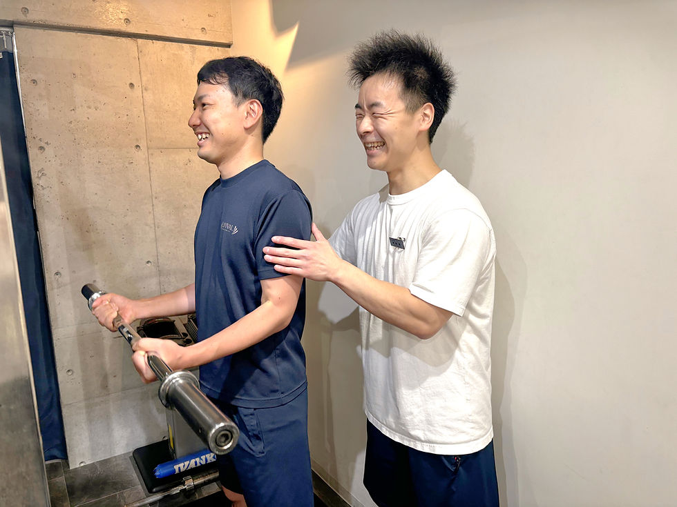 トレーニングを月2回3年続けている方