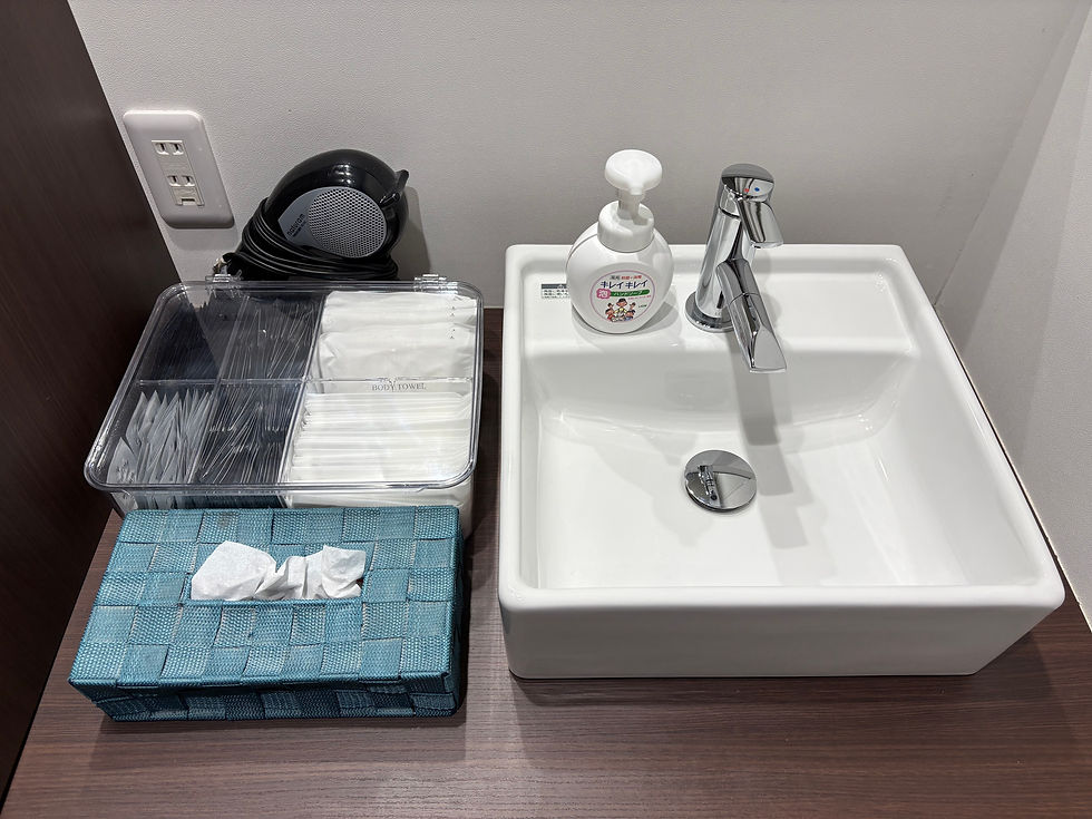 アメニティ一式完備