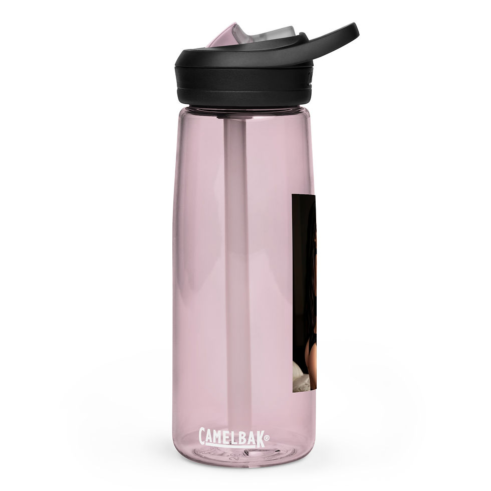 Thumbnail: Black Lingerie Sports water bottle