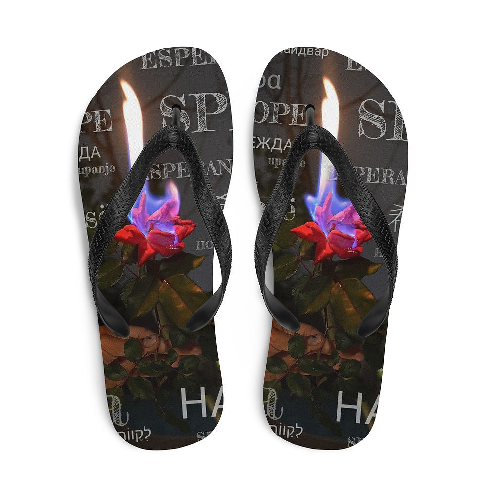 Miniatura: Hope in Numbers Flip-Flops