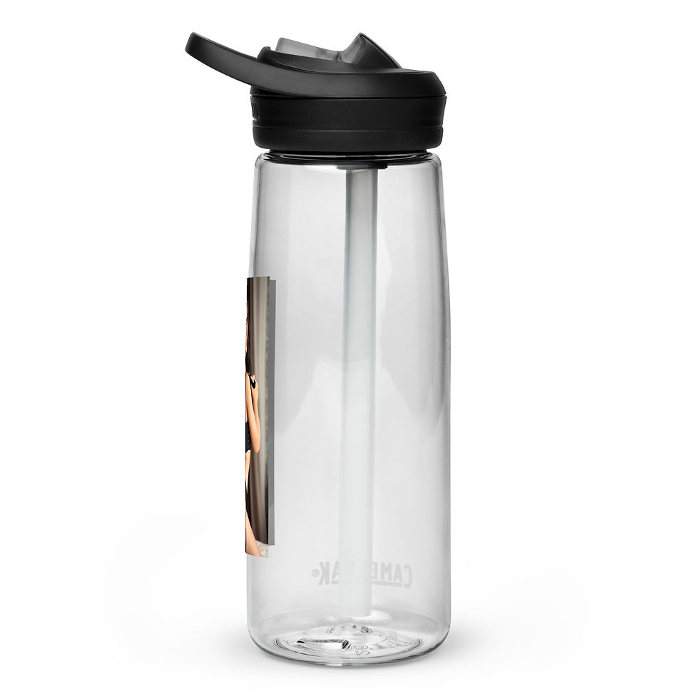 Thumbnail: Black Lingerie Sports water bottle