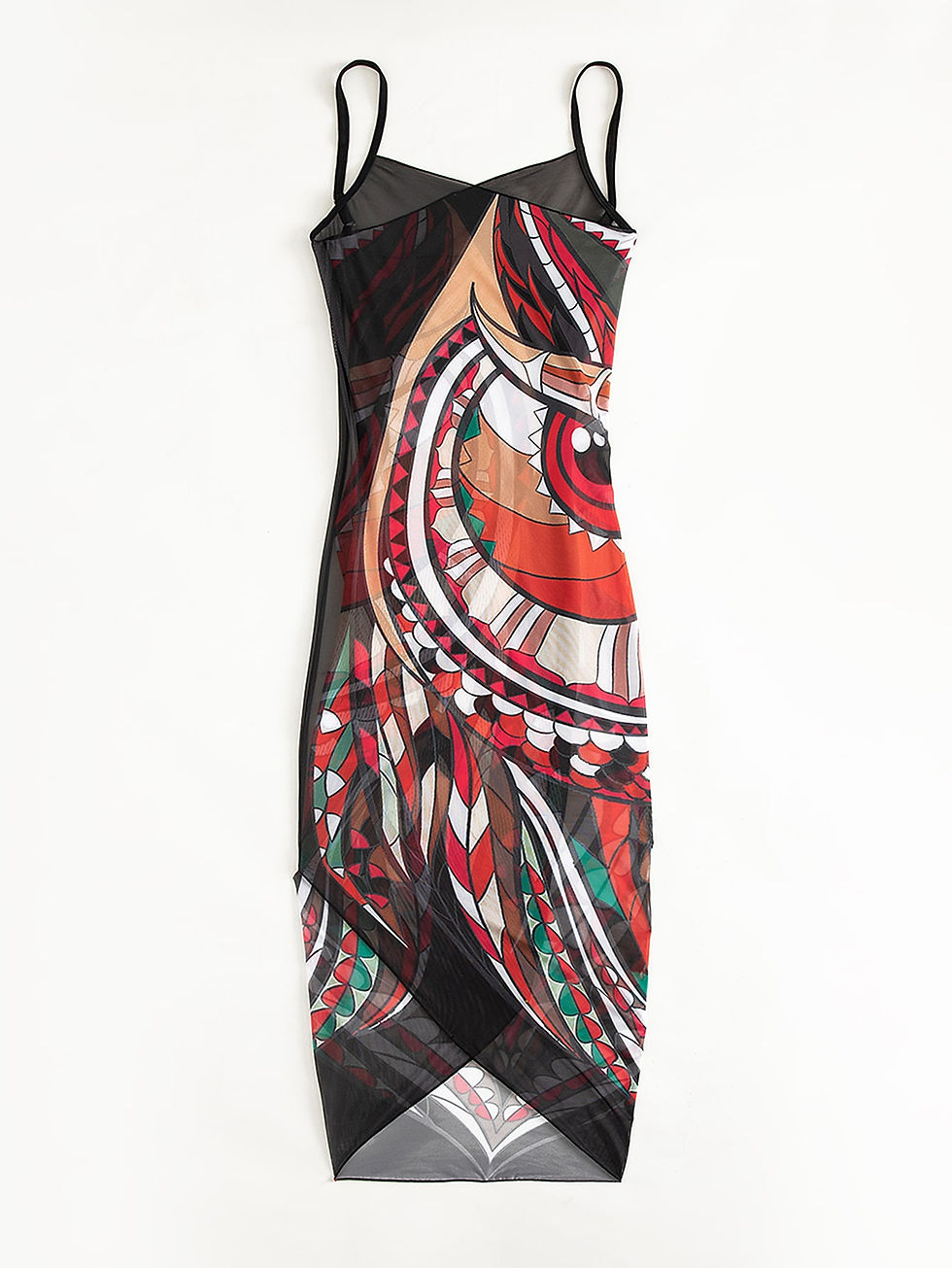 Miniatura: Graphic Print Cover Up