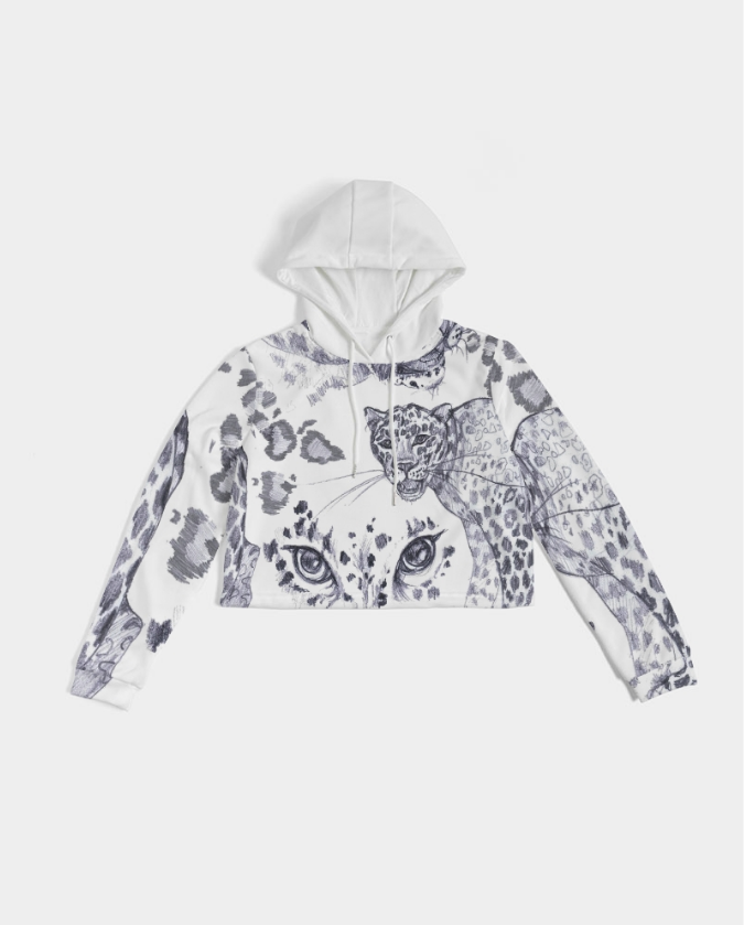 Chill Puma Top Cropped Hoodie