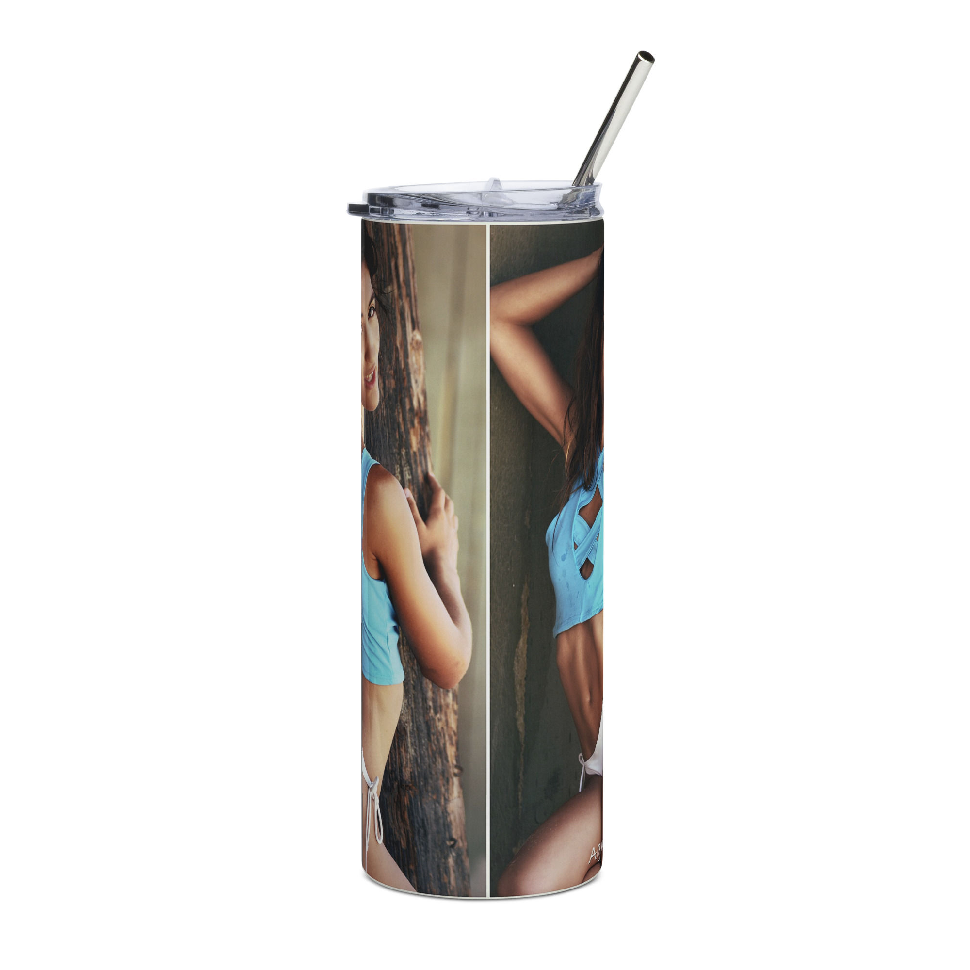 Santa Monica Blue Stainless Steel Tumbler