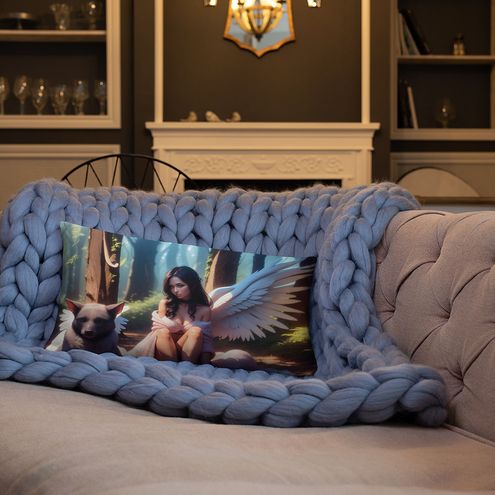 Thumbnail: One with Angel Pillow by Vincent Price
