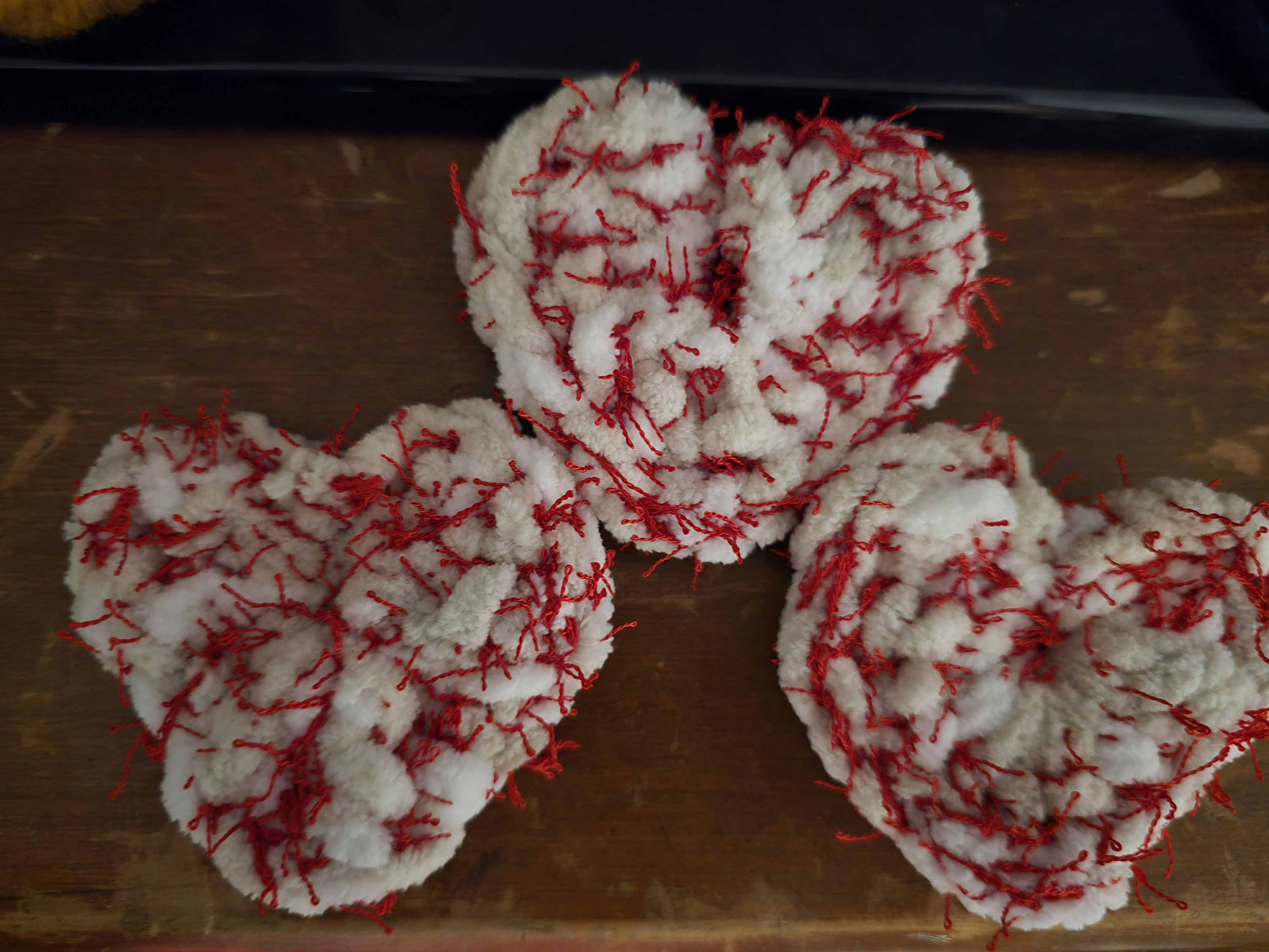 Snowy Valentine Scrubby Lovey Set (3pk)