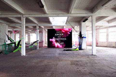 Exhibition view "Miriam Laura Leonardi:
You Received a New Memory"