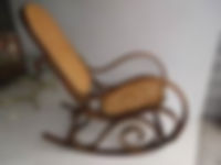 Fauteuil canné