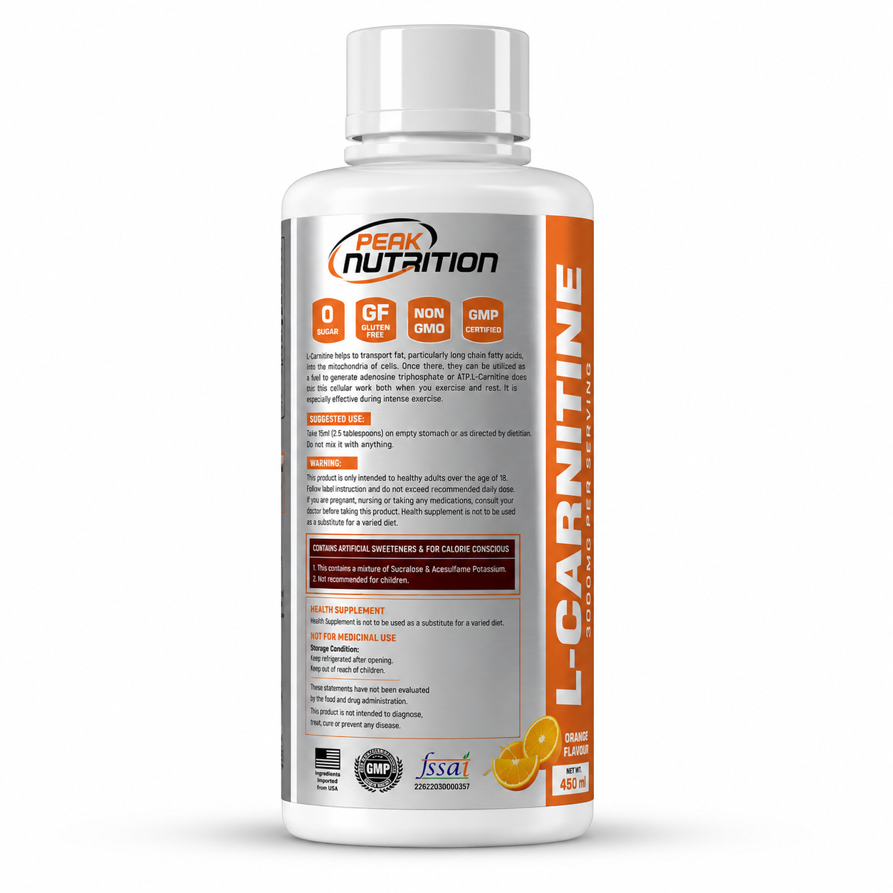 PEAK NUTRITION L CARNITINE view 2