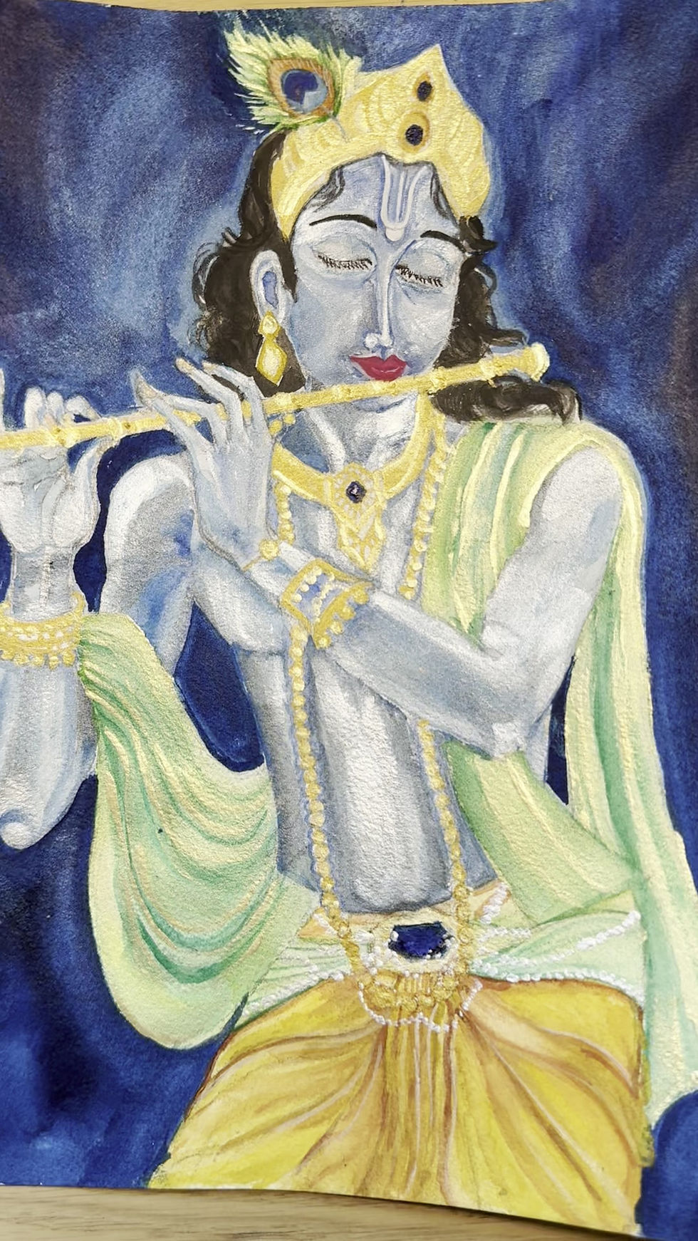 Thumbnail: Krishna's Painting