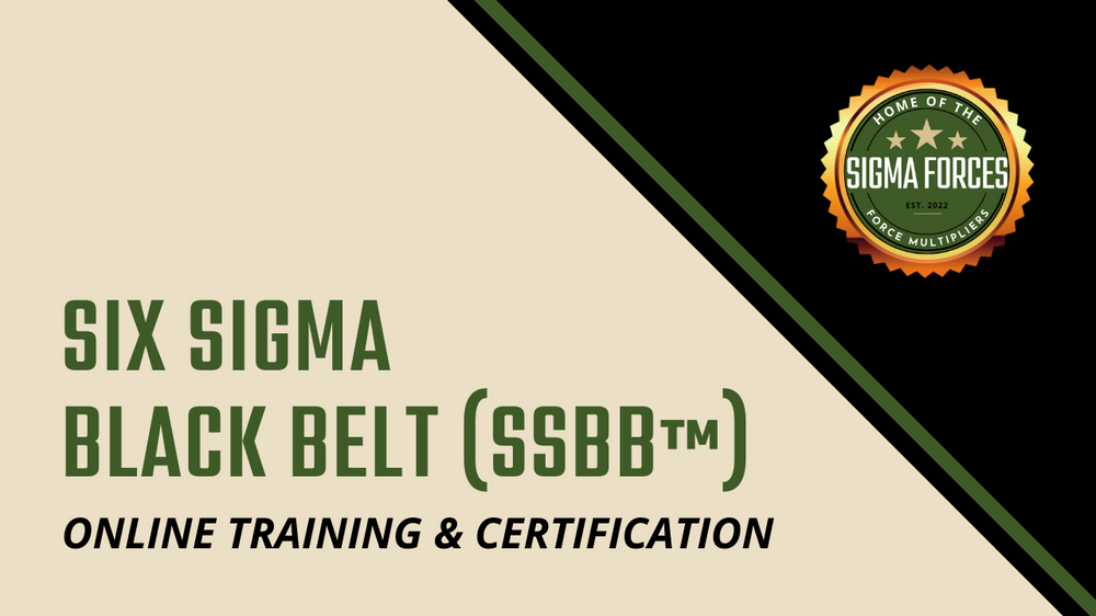 Six Sigma Black Belt SSBB Sigma Forces
