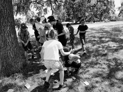 City camp with English