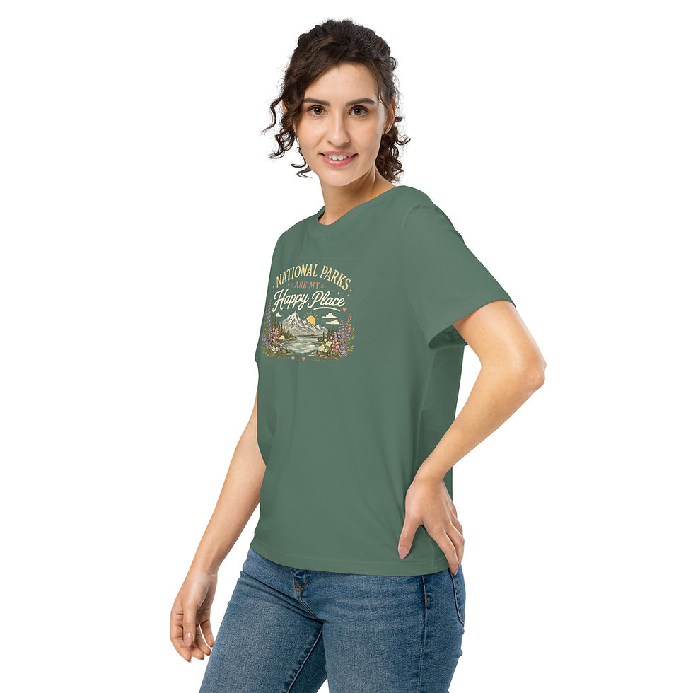 Thumbnail: Women’s organic ribbed neck t-shirt